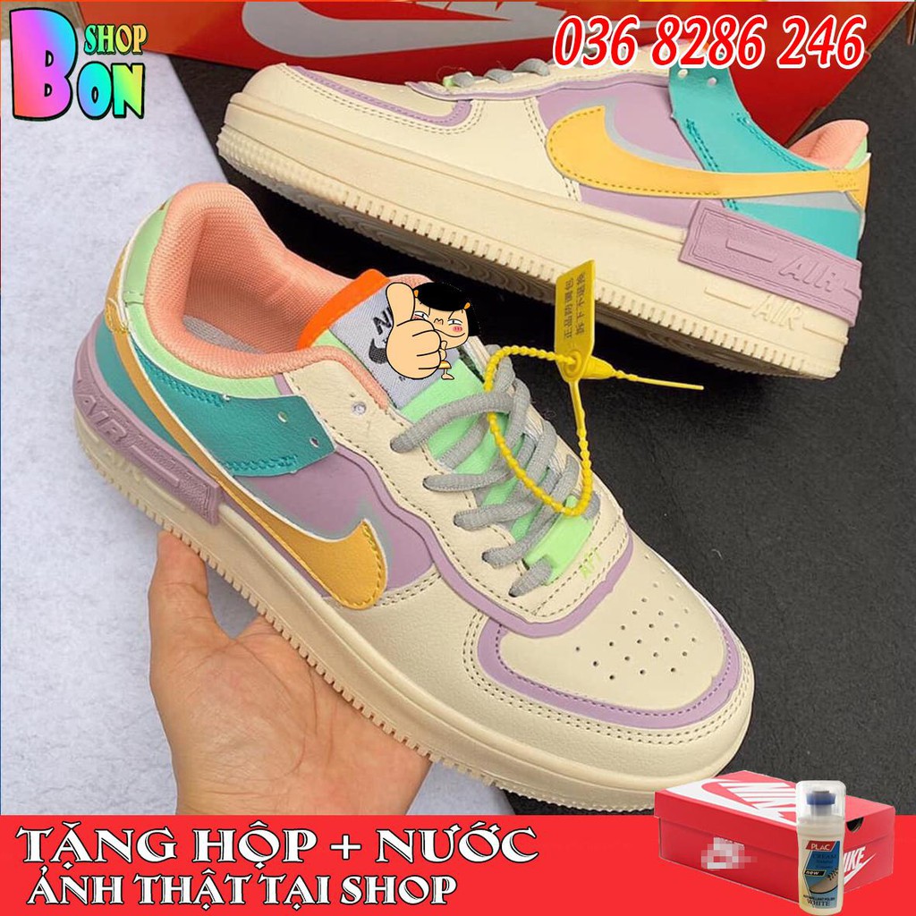 Giày Thể Thao Air Force 1 Shadows  Tặng Kèm