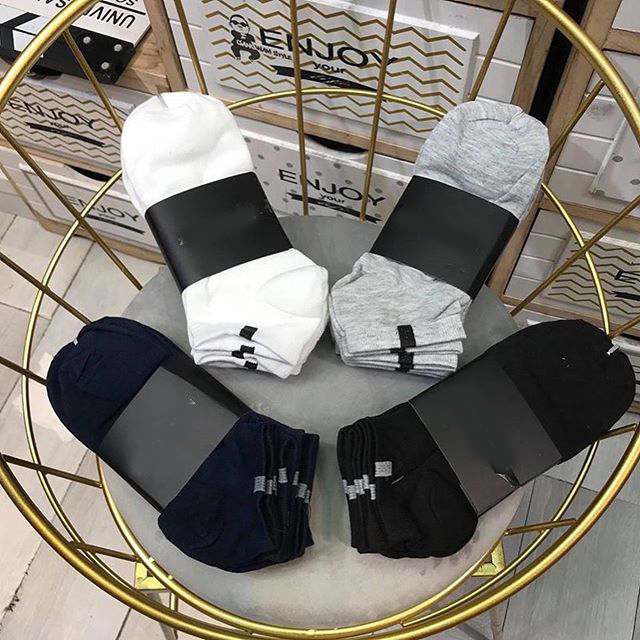 Combo 10 Đôi Vớ Man Cho Nam - Tất Cổ Ngắn Nam Mịn Co Dãn Dễ Chịu