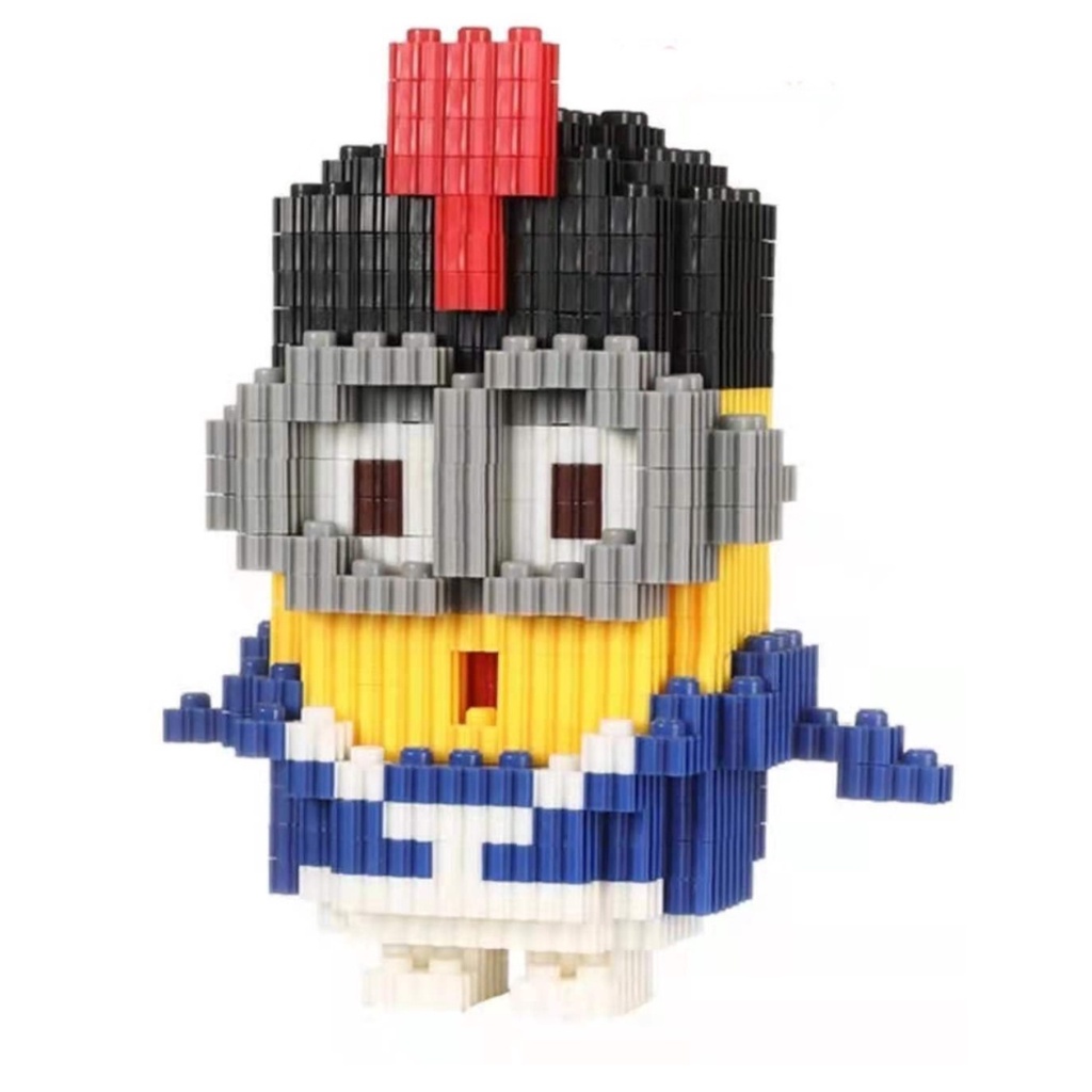 Đồ chơi Lắp ráp người chuối  ghép hình 3D mô hình