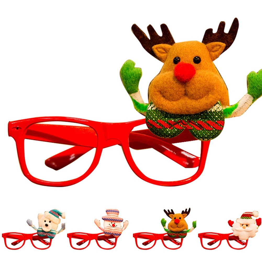 Đồ chơi Noel - Mắt kính họa tiết noel đáng yêu