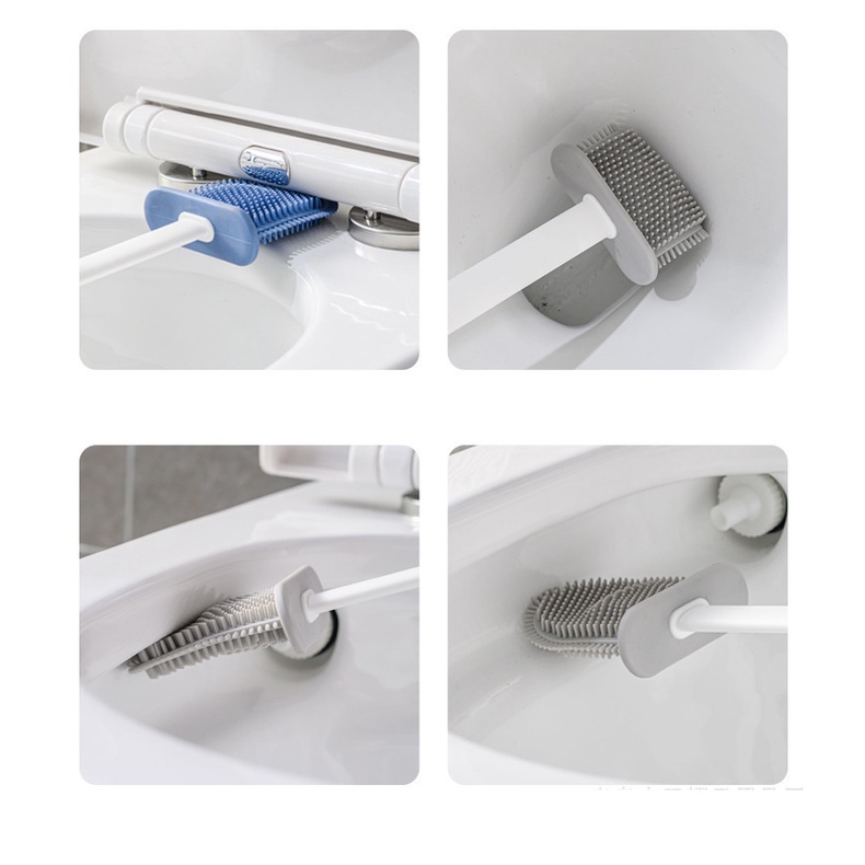 BỘ BÀN CHẢI SILICONE VỆ SINH, TOILET, BỒN CẦU ĐA NĂNG