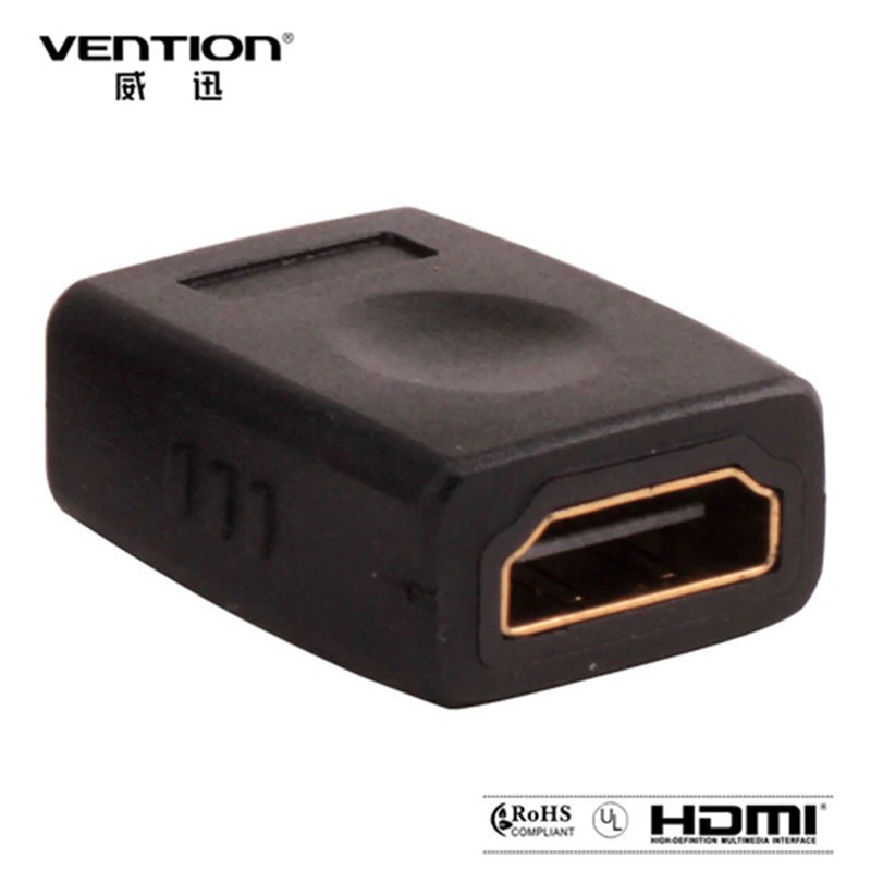 Sale 70% Đầu nối HDMI Female 1080p thiết kế hỗ trợ nối dây HDMI cao cấp, Black Giá gốc 30,000 đ - 18A31