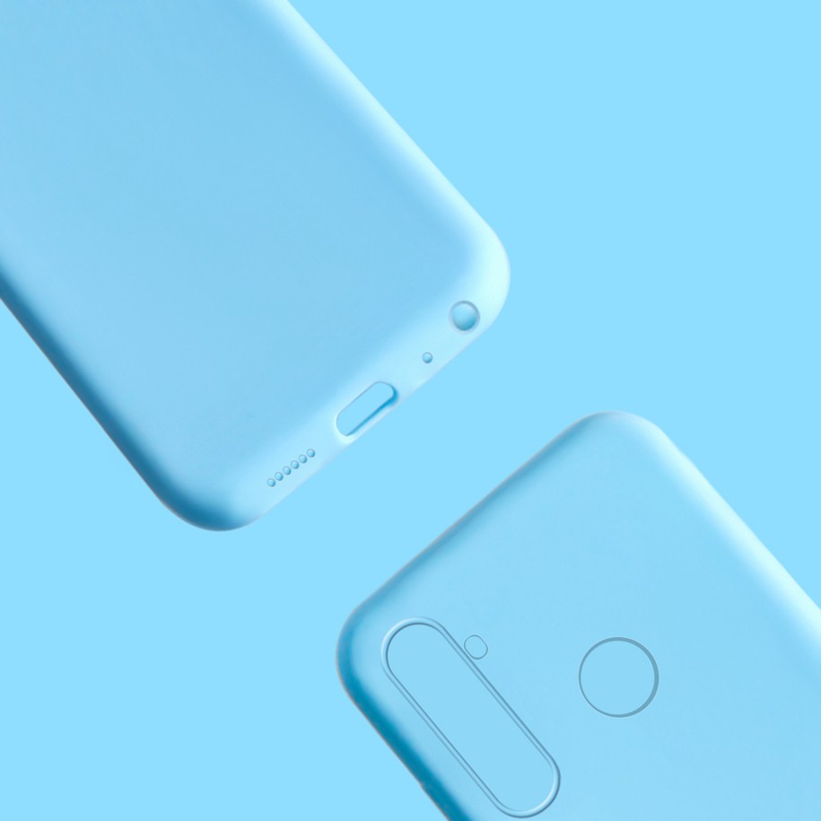 Ốp điện thoại silicon màu trơn cho Realme 5 Pro Realme5 5 Pro Rmx1911 Rmx1971