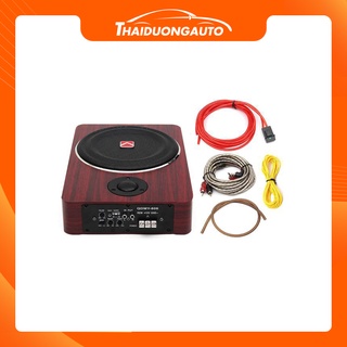 Loa Sub Gầm Ghế Ô tô Bass 8 Vân Gỗ Sang Trọng K-F808