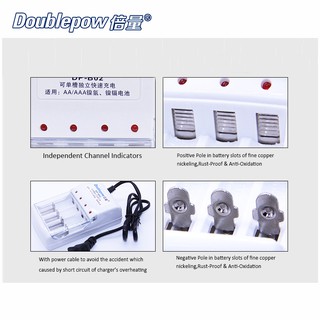 Sạc Pin AA / AAA Doublepow DP-B02