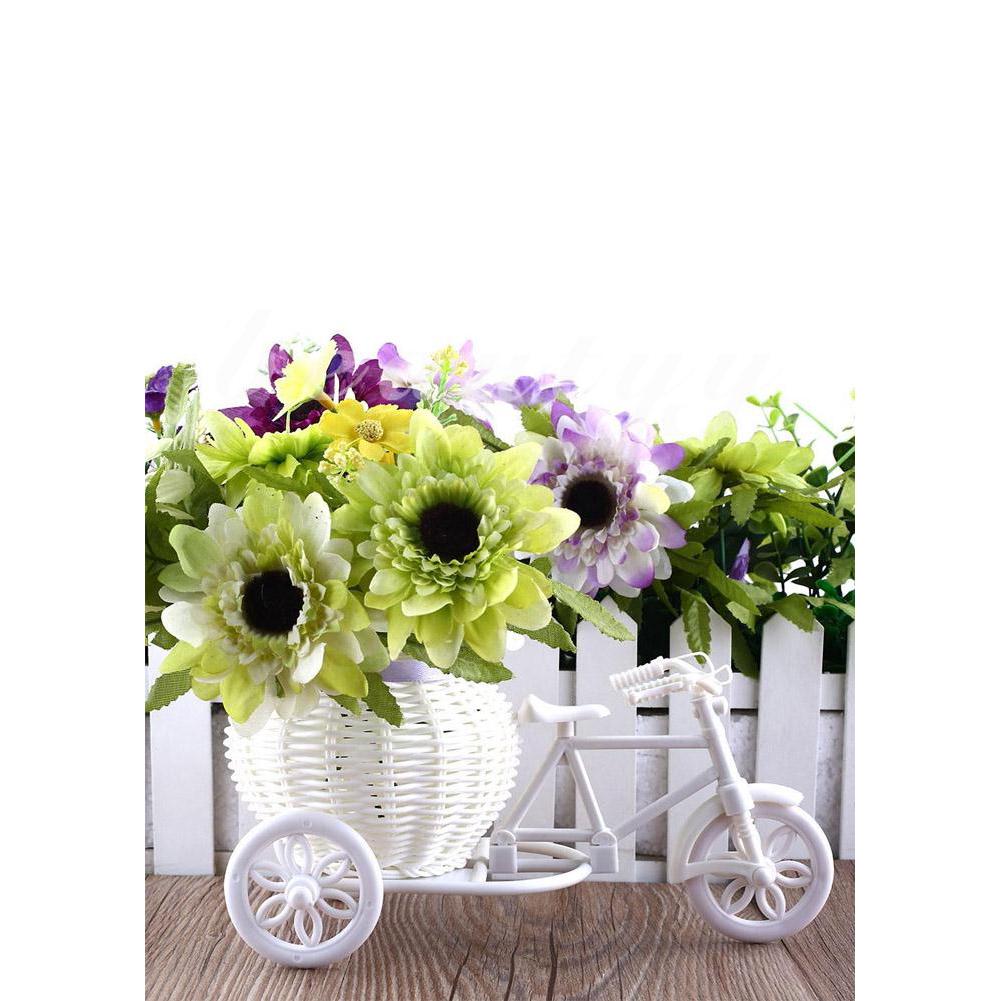 Giỏ hoa xe đạp thiết kế hình xe đạp