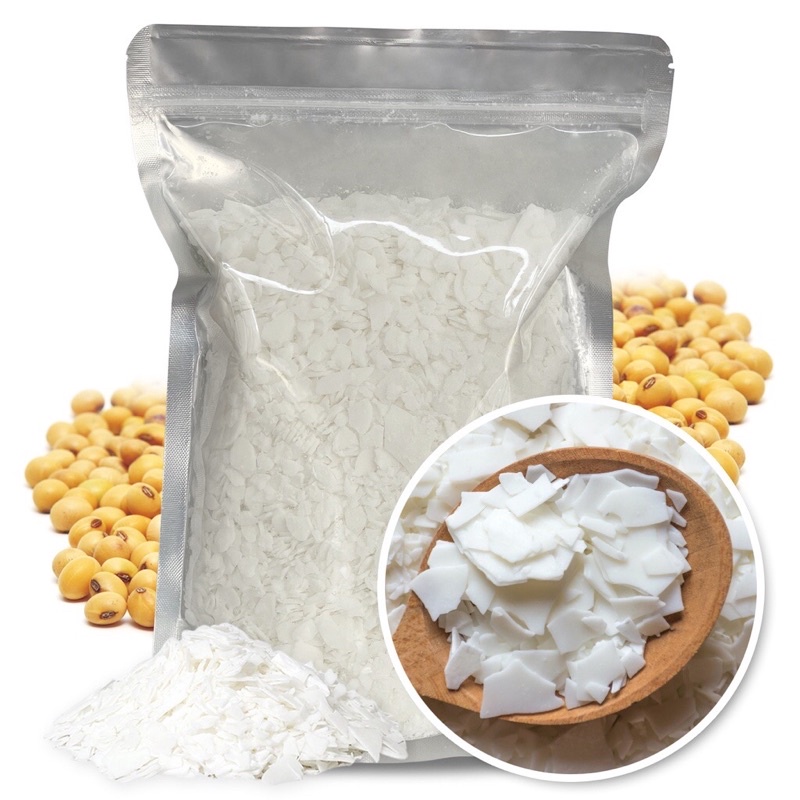 1kg sáp đậu nành làm nến thơm, xà phòng handmade