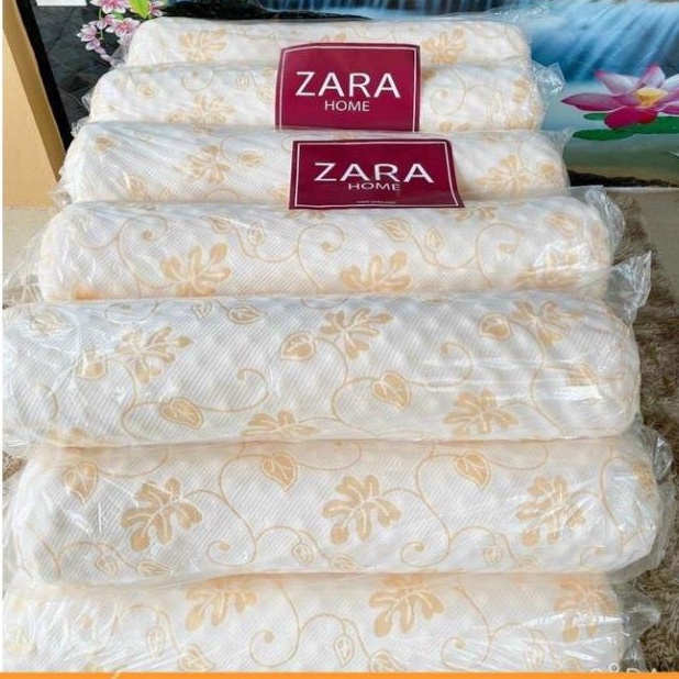 Gối Ôm Cao Su Non Nhân Tạo Zara Home Đàn Hồi và Thoáng Khí - Cao Su Non Vân Massage Dài 1M Cao Cấp .