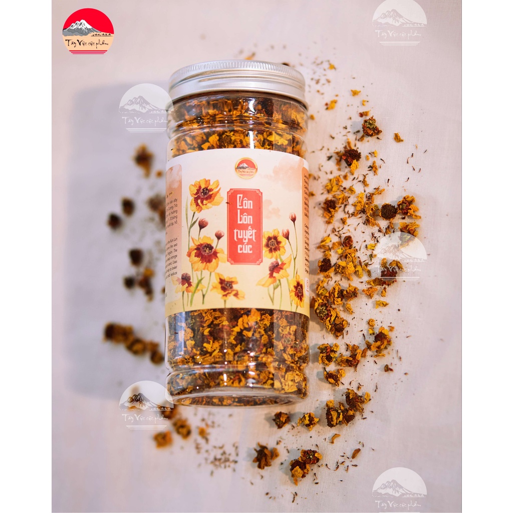 Trà Côn Lôn Tuyết Cúc - Loại hoa cúc đặc biệt sinh trưởng ở núi tuyết - 50g