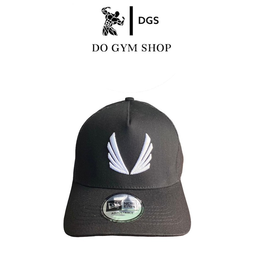 Nón kết lưỡi trai phối lưới logo thêu DO GYM SHOP cotton 100%