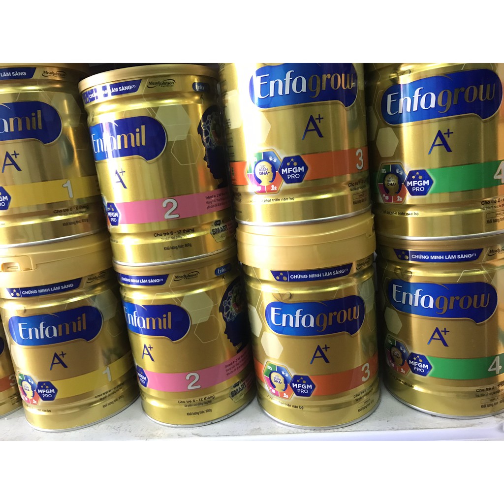 Sữa Enfamil A+ số 1,2,3,4 - 900g