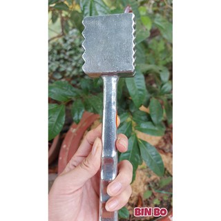 Búa đập thịt cỡ trung Vạn Lợi Dragon bằng nhôm cứng bền một mặt trơn 1 mặt có đinh tròn