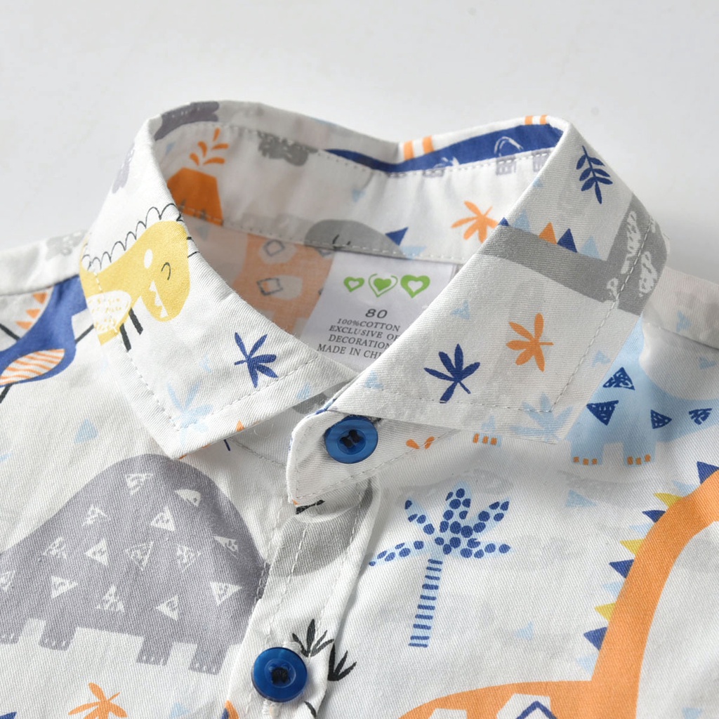 Bộ Áo Liền Quần Có Cổ Gắn Nơ Toàn Bộ Bằng Vải Cotton Thời Trang Cho Bé Trai 0-24 Tháng Tuổi