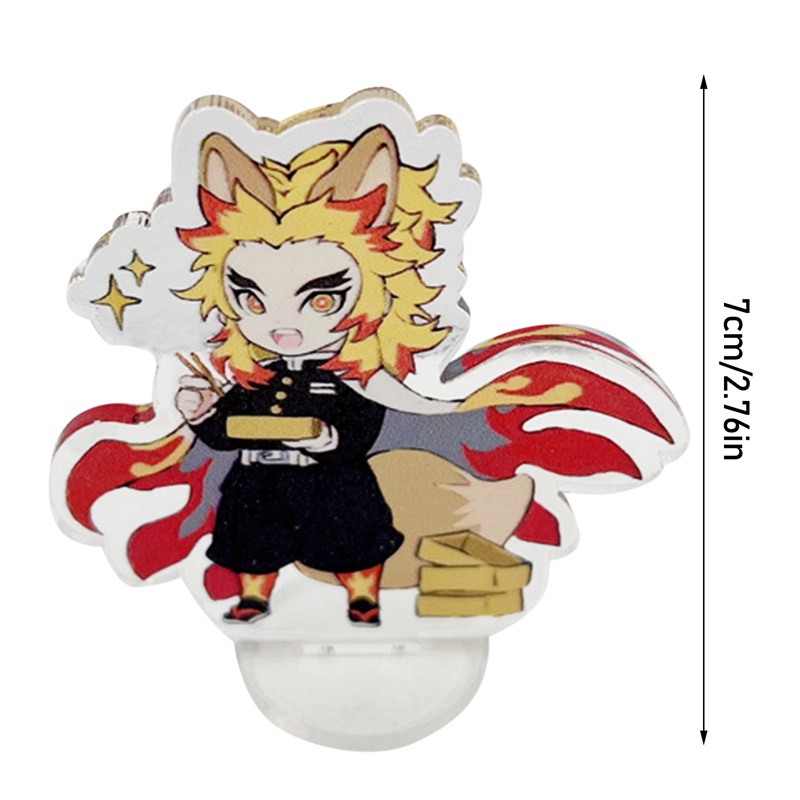 Mô Hình Nhân Vật Kimetsu No Yaiba Có Giá Đỡ Bằng Nhựa Acrylic Để Bàn Trang Trí