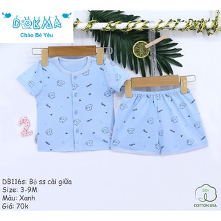 Bộ cộc tay cài giữa Dokma