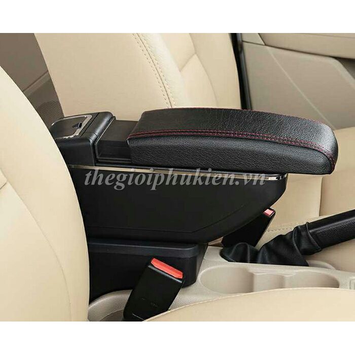 Bệ tỳ tay tích hợp 3 cổng sạc USB theo xe cho Toyota Yaris 2017-2020, Toyota Vios 2019