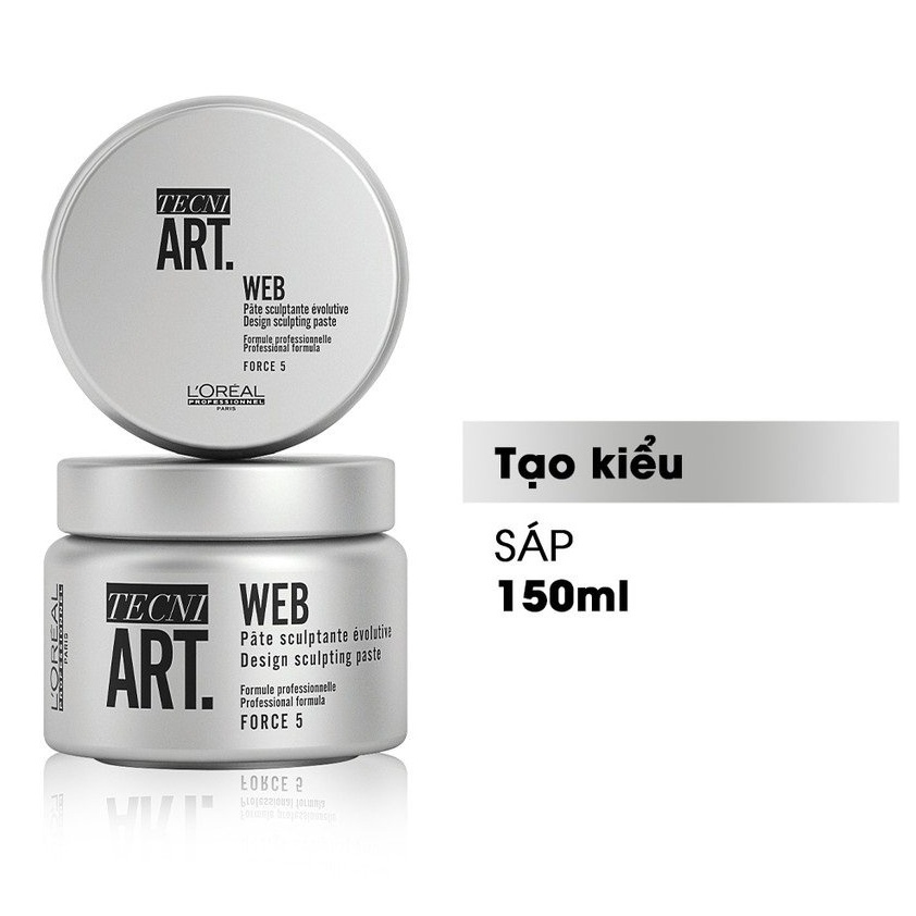 Sáp tạo kiểu tóc Loreal Tecni Art Web 150ml