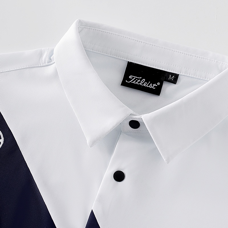 Tit. Golf nam tay ngắn áo thun thể thao ngoài trời mùa hè Áo gôn có độ đàn hồi cao thoáng khí khô nhanh POLO Top