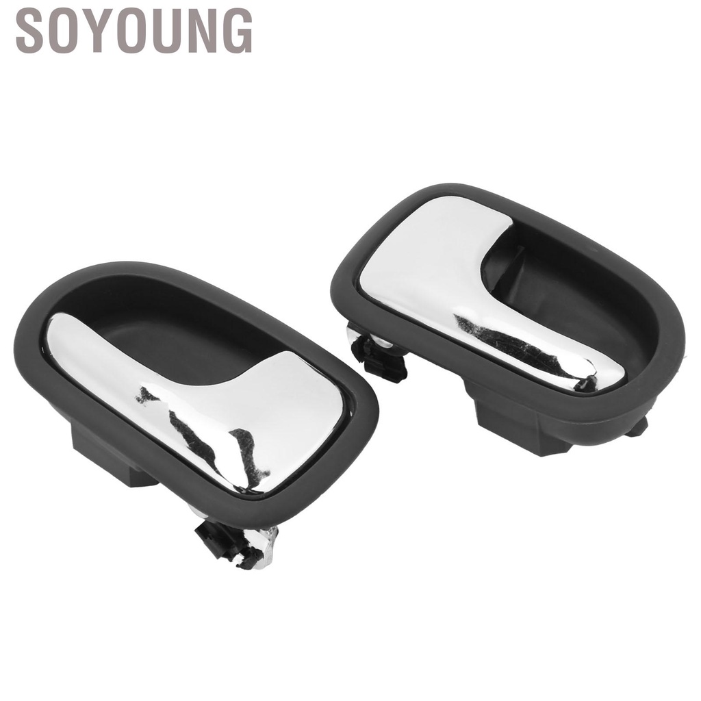Soyoung 2pcs Car Interior Door Handle S54N 58 330B 65 Replacement for Mazda Protege 323 626