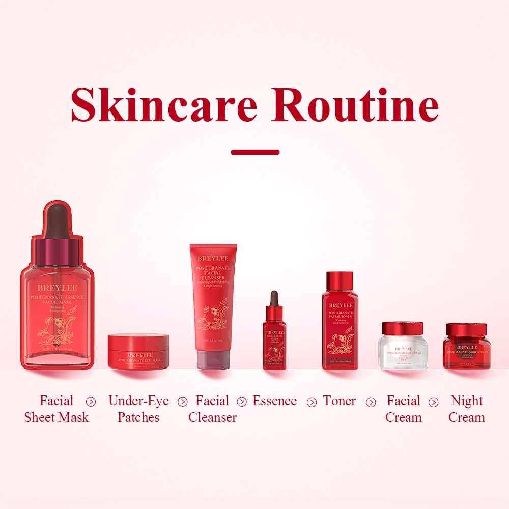 Serum Breylee Chiết Xuất Lựu Đỏ Dưỡng Ẩm Làm Trắng Da Thể Tích 30ml