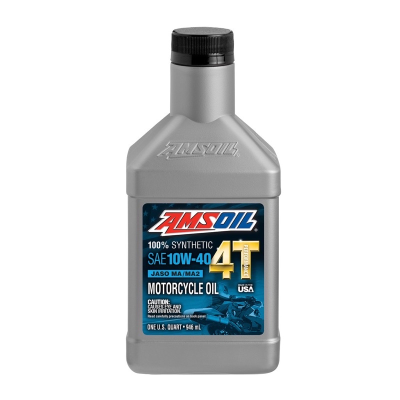 Dầu nhớt xe số,xe tay côn cao cấp Amsoil 4T Performance 10W-40 946ml