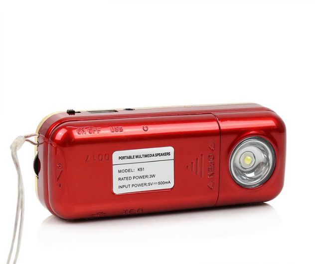 ĐÀI FM BBK K51 HÀNG CHẤT  DUNG LƯỢNG PIN SIÊU KHỦNG