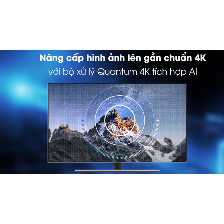 Smart Tivi QLED Samsung 4K 55 inch QA55Q70T moi 99.99% likenew bao hanh 2 nam
