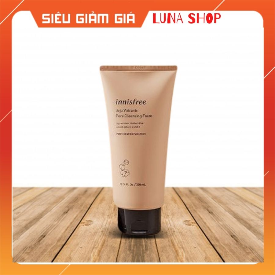 [ Date Mới ] Sữa rửa mặt tro núi lửa Jeju volcanic pore cleasing foam | BigBuy360 - bigbuy360.vn