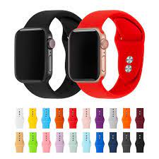 Dây cao su dành cho Apple watch đồng hồ thông minh cao cấp, thời trang, fashion, đẳng cấp Series 1/2/3/4/5/6/SE - EMMy