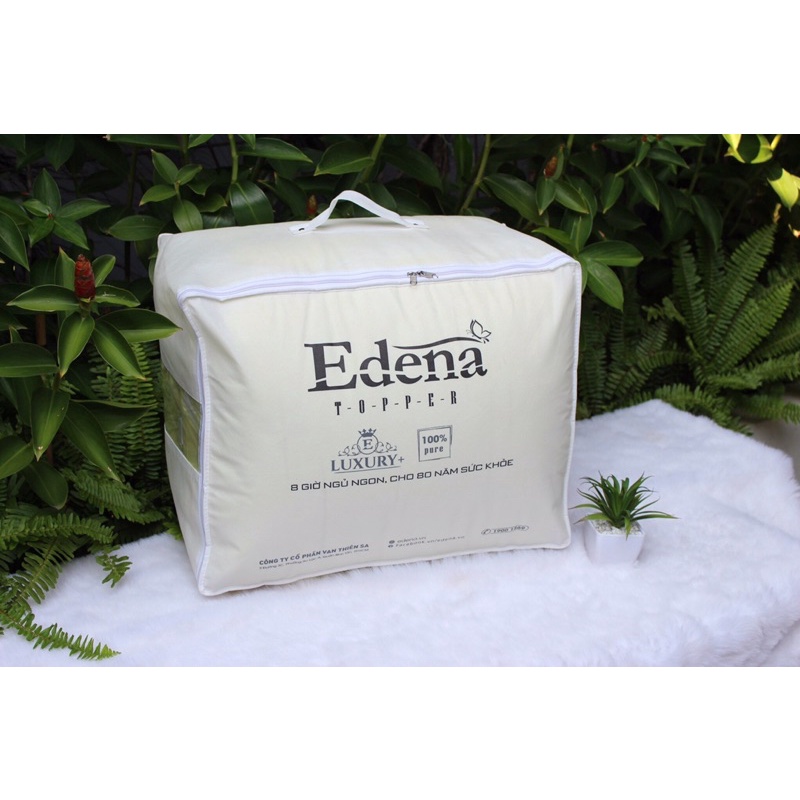 Topper Deluxe EDENA, Tấm Lót, Làm Mềm Nệm  - Hàng Chính Hãng