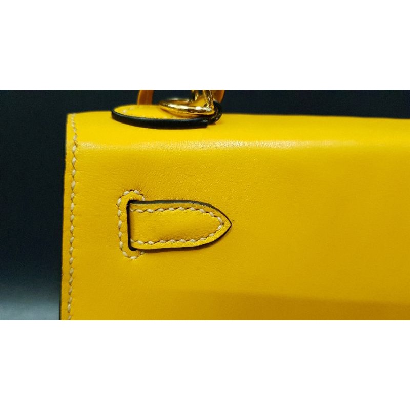 Túi Kelly da thật - size 20 - Handmade