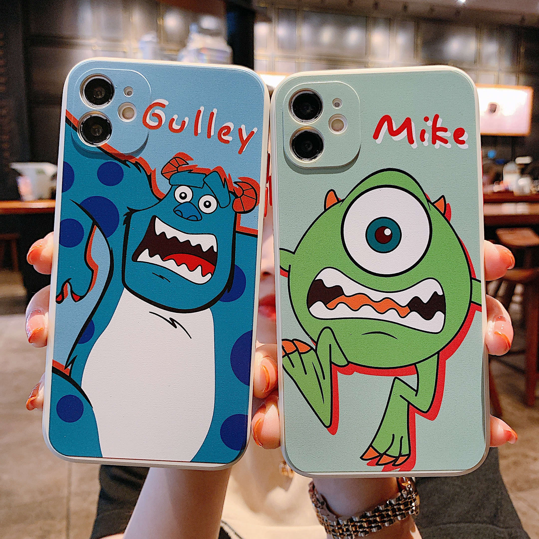 Đứng Ốp Điện Thoại In Hình Quái Vật Cho Opporeno5Pro Reno4