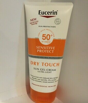 [Rẻ vô địch] Kem Chống Nắng Body Eucerin Sun Sensitive Protect Dry touch Sun Gel-cream SPF50+ 200ml