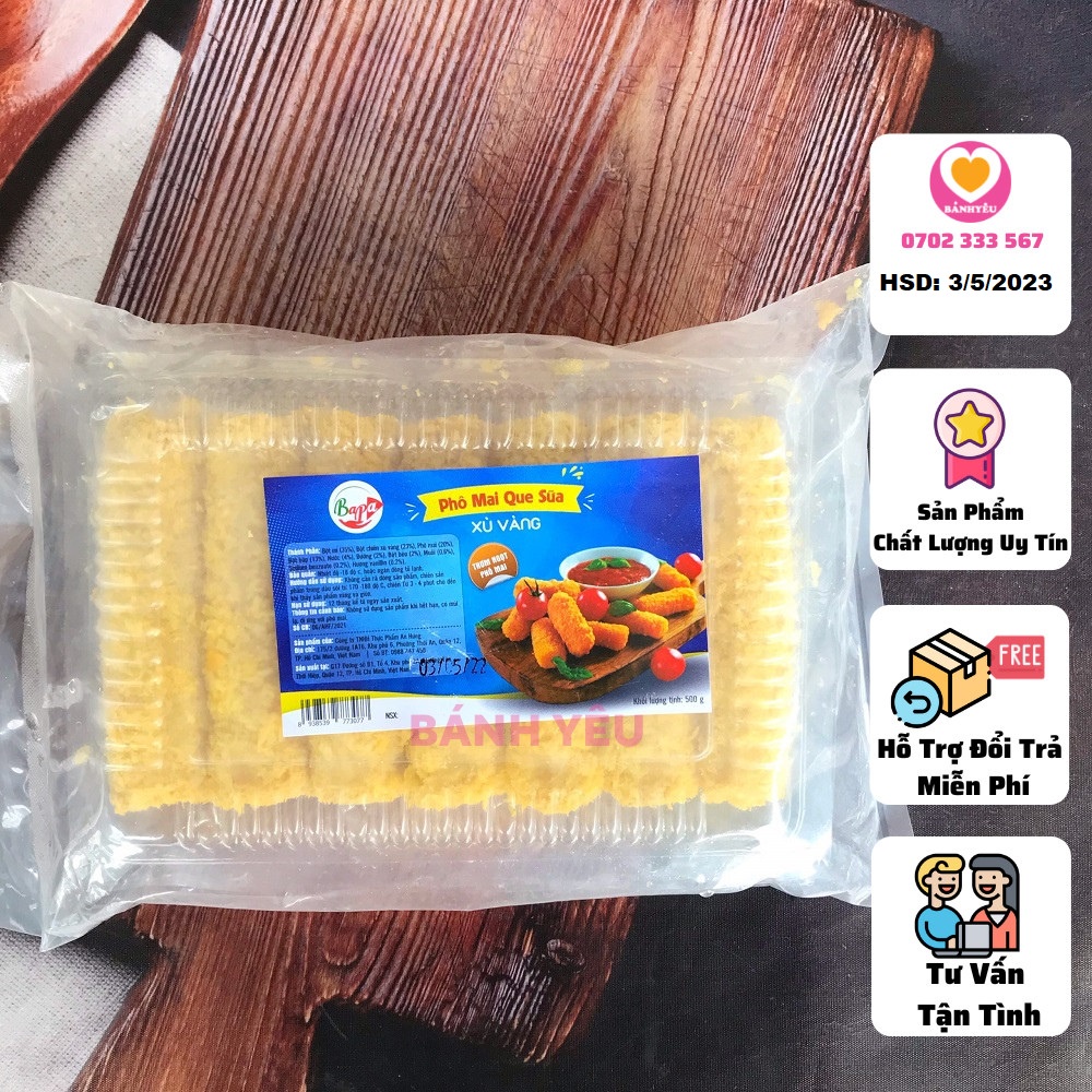 Phô Mai Que Bapa Hộp 13 cây - DL38