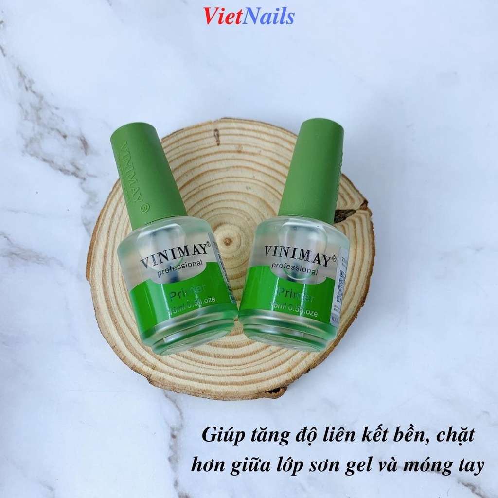 Kiềm Dầu Vinimay Giúp Sơn Gel Bám Lâu Dung Tích 15ml