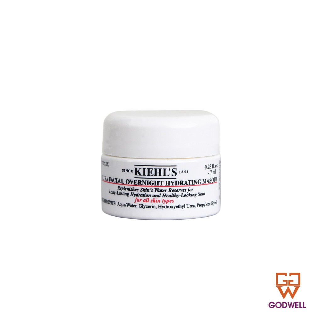 [KIEHL'S] Mặt nạ ngủ dưỡng ẩm Kiehls Ultra Facial Overnight Hydrating Masque 7ml (Hàng tặng không bán / Not for sale)