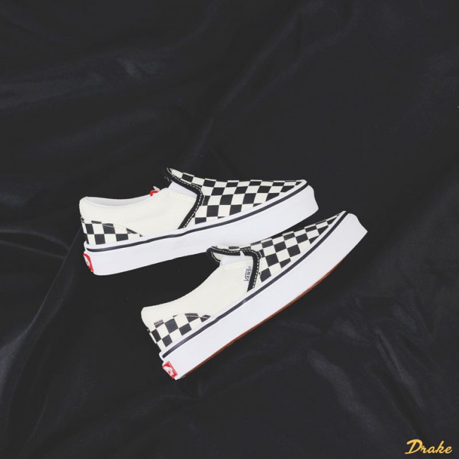 [Mã MABRCV26 giảm 10% đơn 500k] Giày sneakers Vans trẻ em Slip On Checkerboard VN000ZBUEO1