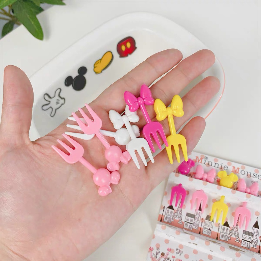 Bộ 10 dĩa ăn trái cây hình động vật siêu cute