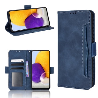 Vỏ nhiều khe cắm thẻ Samsung Galaxy A53 5G Vỏ ví da PU có khóa từ tính Flip Cover