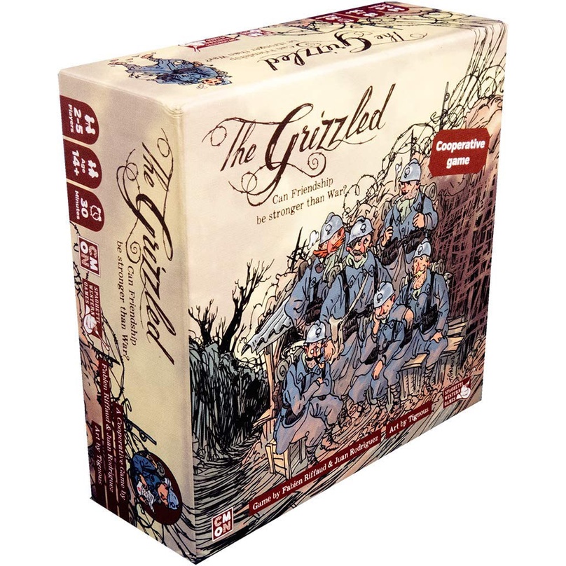 Bộ Thẻ Bài Board game Trò Chơi The Grizzled Cooper hấp dẫn