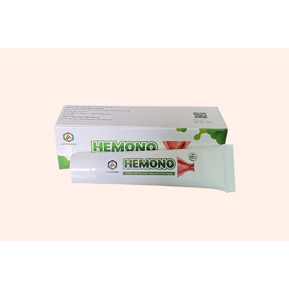 Gel bôi trĩ Hemono - giúp giảm chảy máu, đau rát, giúp co búi trĩ hiệu quả- teo trĩ hiệu quả
