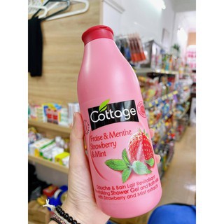 Sữa tắm cotttage của Pháp chai 750ml