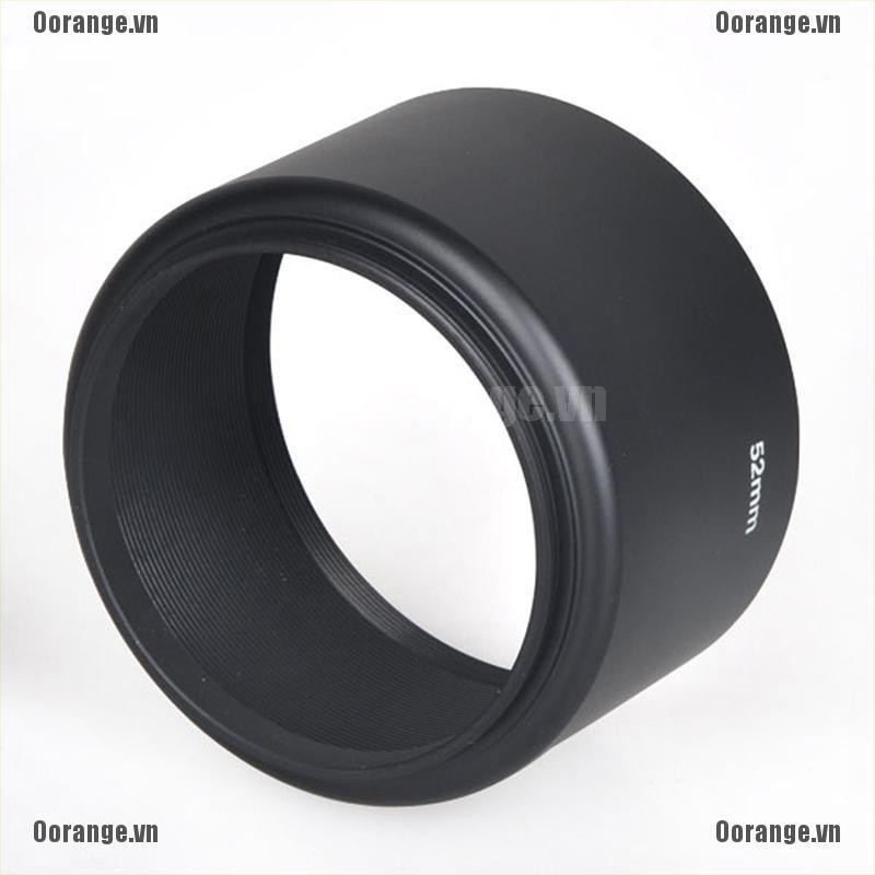 Loa Che Nắng 52mm Cho Máy Ảnh Canon Nikon Pentax Sony