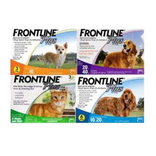 Thuốc trị ve rận nhỏ gáy Frontline Plus cho chó mèo