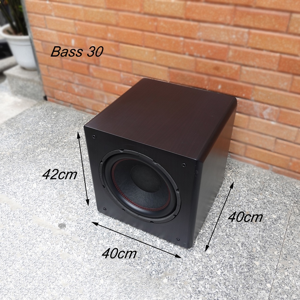 Loa Trầm Sub Điện CMF-1200 Bass 30 - Vỏ Vân Gỗ Sang Trọng, Chất Âm Hay | Bảo hành 12 tháng