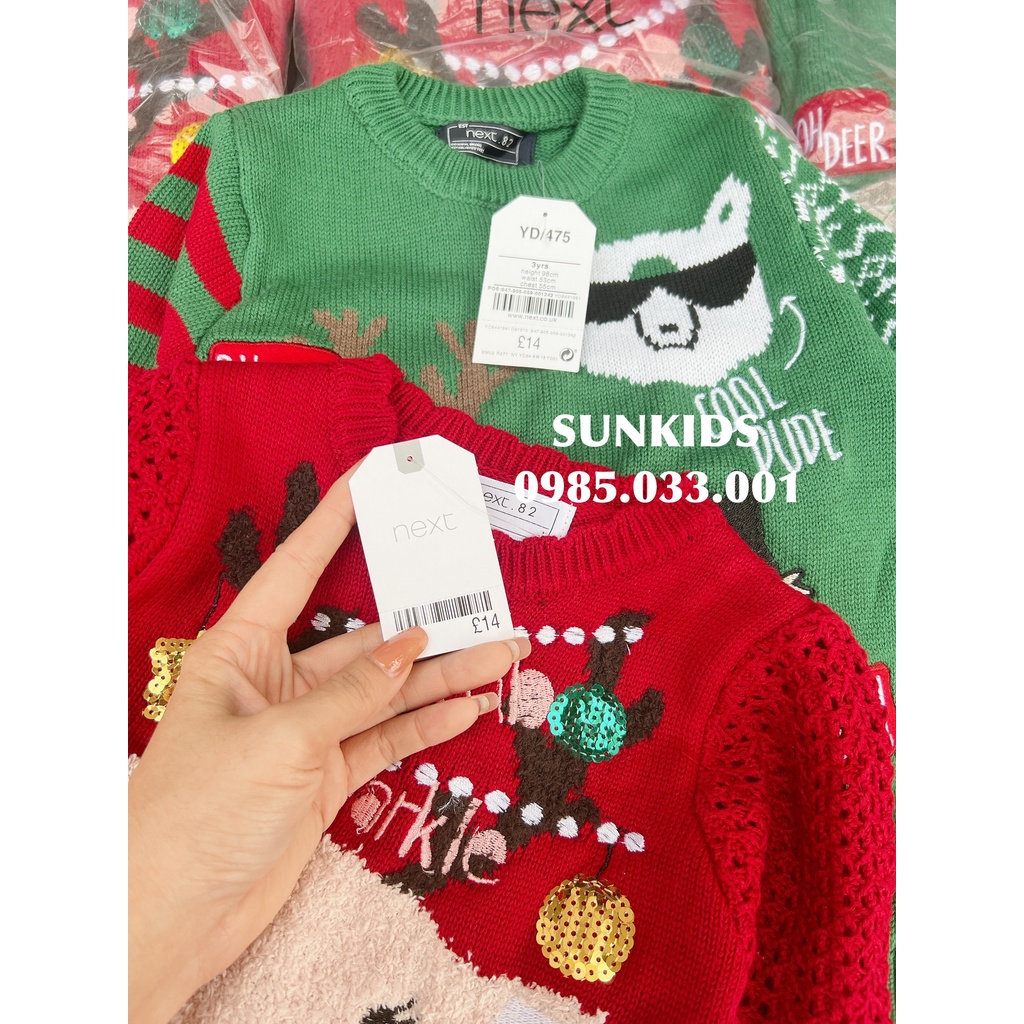 Áo len Tuần lộc Noel (Hàng xuất khẩu)