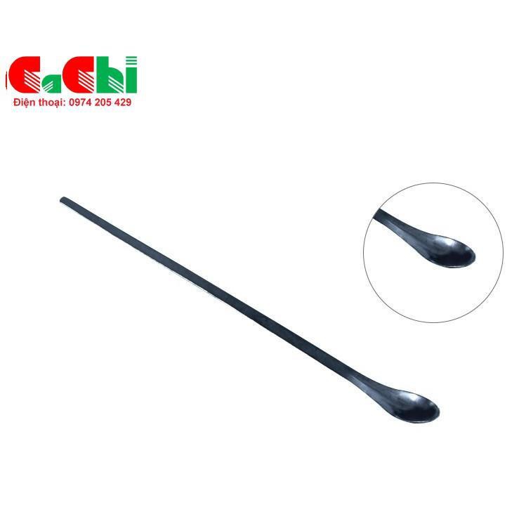 Thìa lấy hóa chất 1 đầu dài 22cm bằng inox