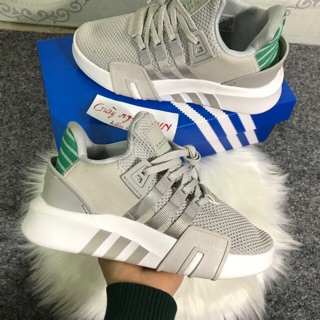 giÀY THỂ THAO SNEAKER  EQT 2018 XÁM XANH NAM NỮ [ FULL BOX + TẶNG MÓC KHÓA ]