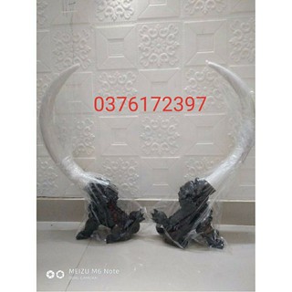 Cặp tỳ hưu ngậm ngà trấn trạch