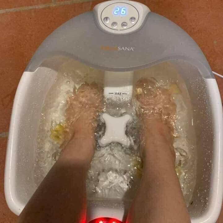 Chậu mát xa, massage, ngâm chân Medisana FS885 - Bồn ngâm chân thư giãn xả stress [Hàng Đức]